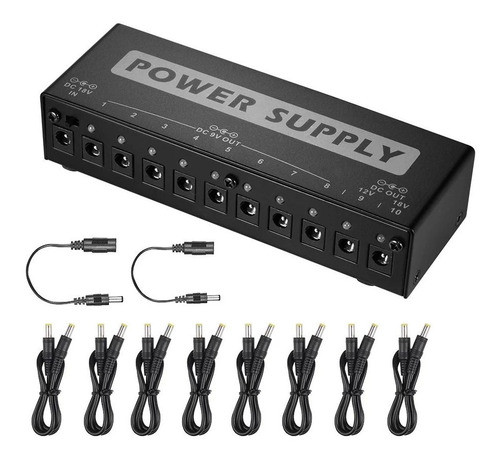 Fuente De Alimentacion Para 10 Pedales Ps12v - Prm 0