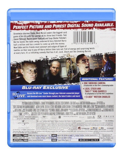 Blu-ray Juegos Trampas Y 2 Armas Humeantes / Lock S... 1