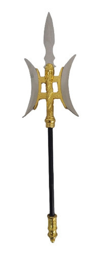 Espada Lança Guandao Miniatura Kung Fu Aço 23 Cm 1