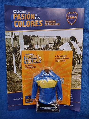 Pasion X Los Colores Boca Bicampeón 1934-1935 Primera Clarin 0