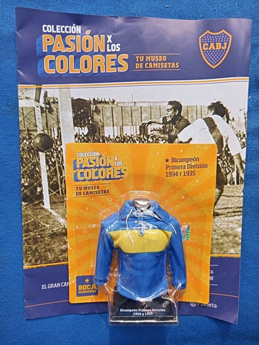 Pasion X Los Colores Boca Bicampeón 1934-1935 Primera Clarin 1