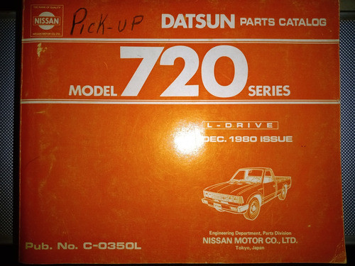 Manual Datsun Nissan Pickup Unico 0