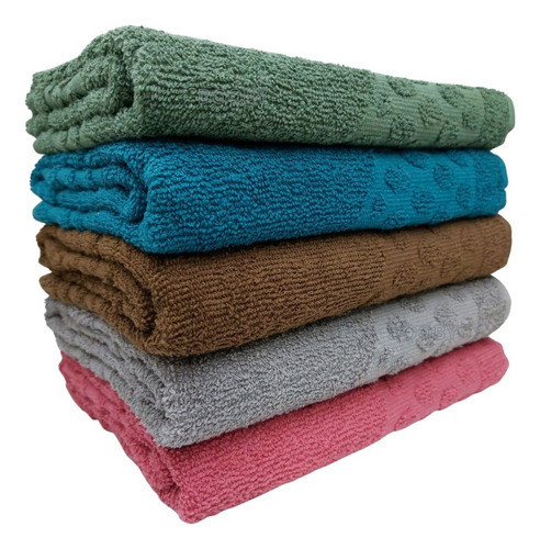 Kit 5 Tapetes Pezinho Chão/piso P/ Box Banheiro Grande 70x45 0