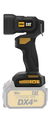 Linterna Cat 18volt 500 Lúmenes Giratoria Sin Batería Fubral 0