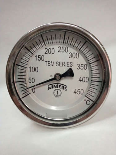 Termom. Bimetalico, Inox, Ø 100 Mm. 0 A 450° Tbm 40040-b35 0