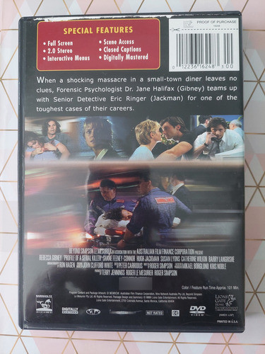 Perfil De Un Asesino En Serie- Steve Joorell - Lionsgate Dvd 1