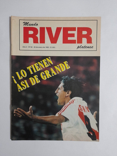 Mundo River Platense 60.copa De Oro River 2 Boca 2 Año 1993 0
