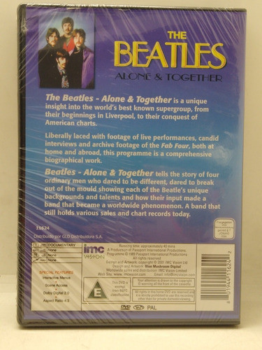 The Beatles  Alone & Together Dvd Nuevo 1