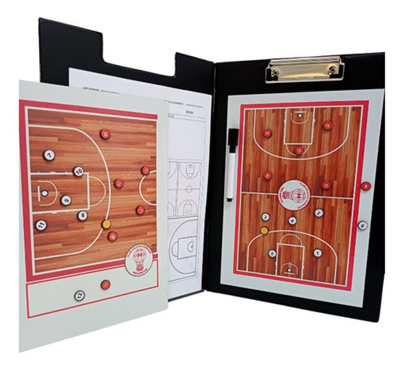 Pizarras Basquet Personalizadas X 2 Más Carpeta Y Accesorios 0