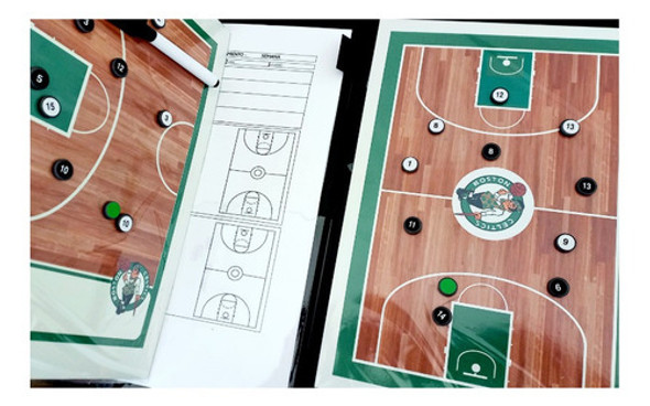 Pizarras Basquet Personalizadas X 2 Más Carpeta Y Accesorios 1