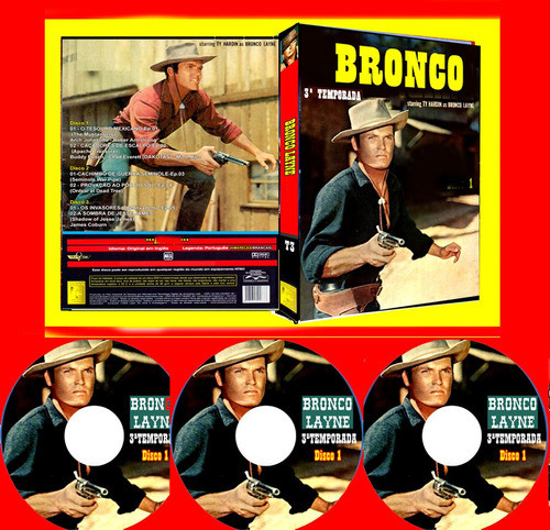 Bronco Layne -dvds Com Boxs 1ª-3ª Temporadas-digital-dub-leg 0