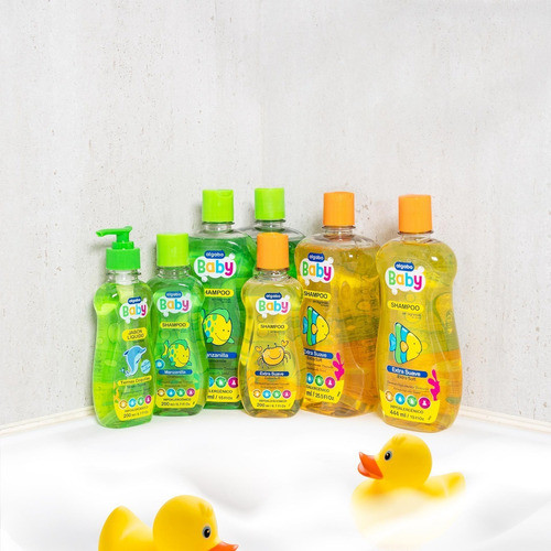 Caja X14 Baby Shampoo Manzanilla 755ml Bebé Kids Algabo 1