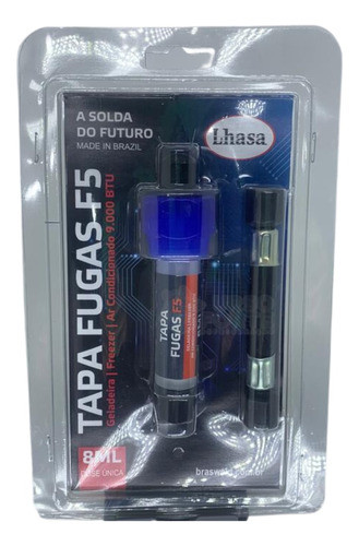 Tapa Fugas F5 Geladeira Freezers Ar Cond C/ Mangueira 8ml 0