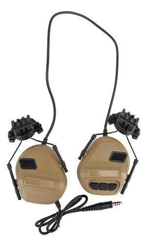 Capacete Tático Headset Headphone Heavy Duty Proteção 0