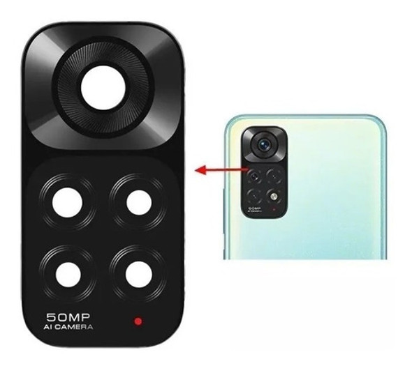 Repuesto Vidrio Lente De Cámara Xiaomi Redmi Note 11 + Stick 0