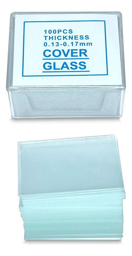 Cubreobjetos Vidrio 24x36mm (x 100un) 0