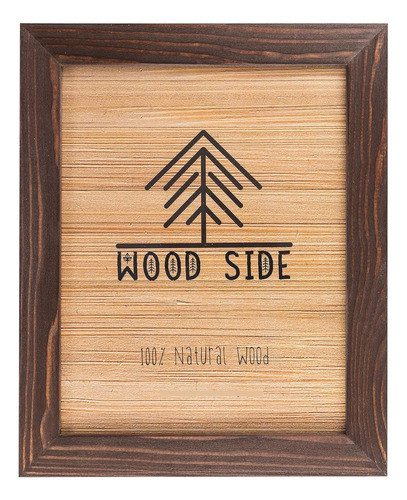 Marco Fotos Madera Rústica 22x30cm 100% Natural. 0