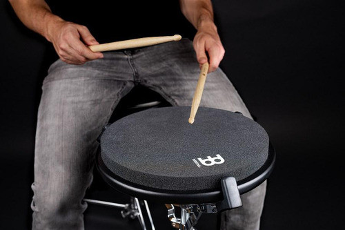 Pad De Estudo Meinl Marshmallow Practice Pad Black 12 Mmp12 1