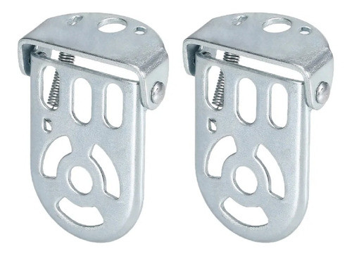 Posa Pies Rebatibles En Acero Trasero Para Bicicletas -juego 0