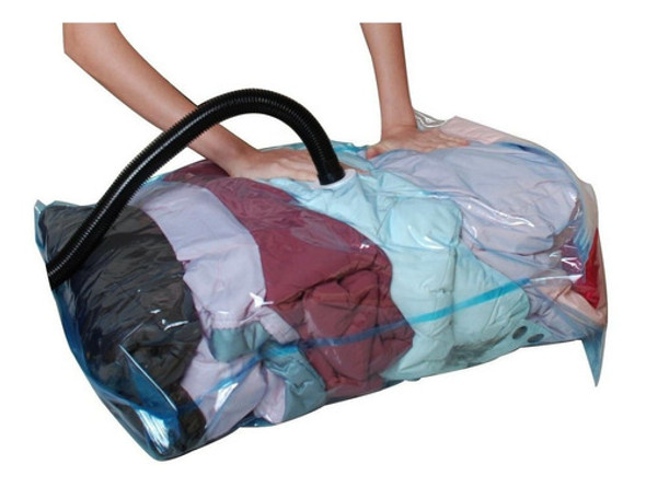 Bolsa Al Vacio Guarda Acolchados Ropa Y Frazadas 110x80 Cm 0