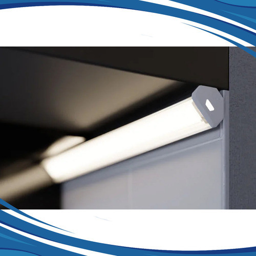 Perfil De Embutir Para Luz Led C Difusor Tira 3 Mt Aluminio 1