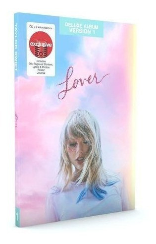 Taylor Swift Lover Deluxe Version 1 Cd+foto+poster En Stock 0
