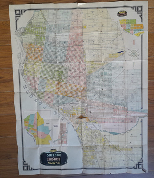 Antiguo Plano Bemporat De Rosario, Santa Fe 0