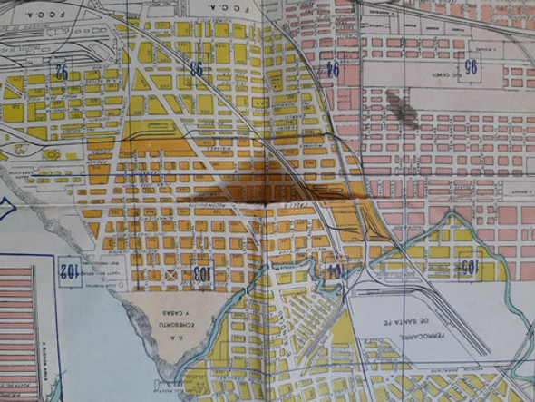 Antiguo Plano Bemporat De Rosario, Santa Fe 1