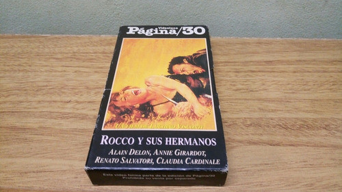 Pelicula: Rocco Y Sus Hermanos En V.h.s. 1