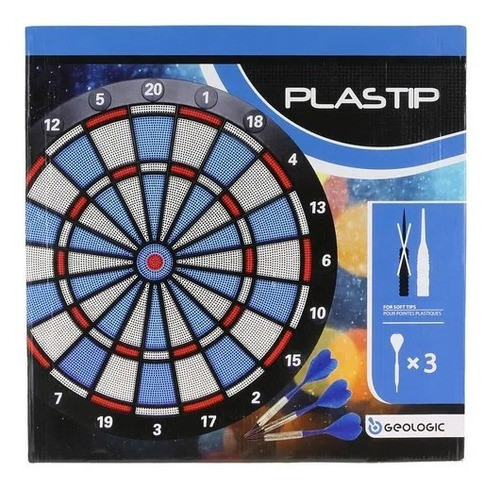 Jogo De Dardos De Ponta De Plástico Plastip Geologic 1