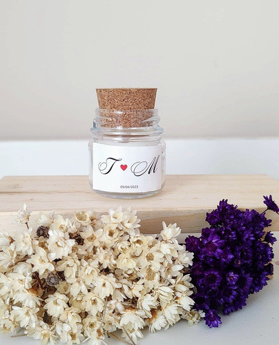 Kit - 20 Mini Velas Aromáticas Com Rolha - Personalizada 0