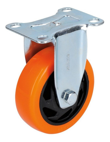 Rueda Polipropileno Pvc 150 X 50 Fija Con Base Bguemes 0