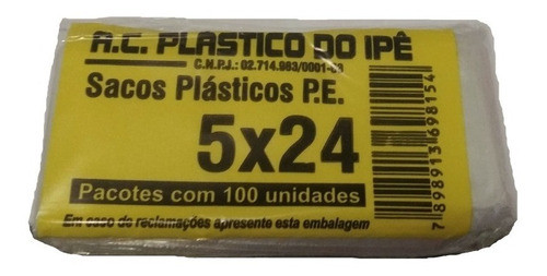 2000 Saquinhos P/ Juju, Gelinho,chupe-chupe,sacolé // 5x24 0