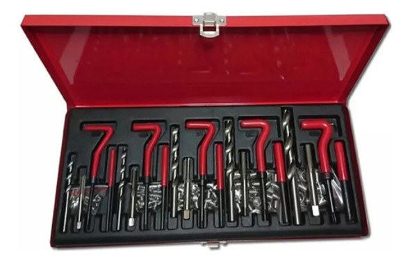 Kit Para Reparación Roscas Insertos Machos Mechas 131 Piezas 0