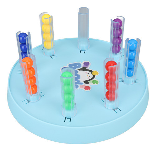 Jogo Educativo Color Matching Beads Toy Stacking Tube 0