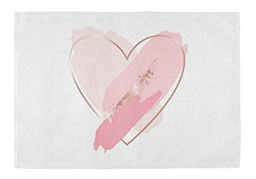 Vvfelixl Trazos De Pincel En Tonos Rosados Rry Marco En Form 0
