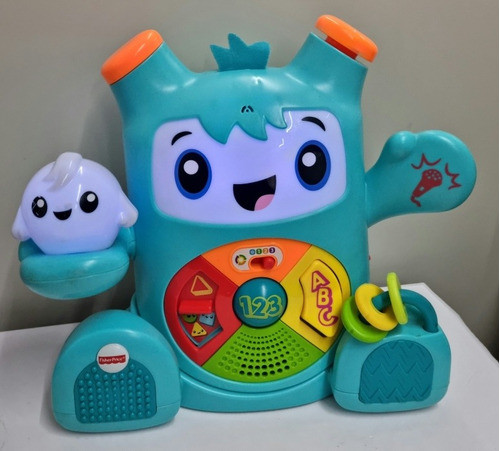 Rockit Interativo Fisher Price Funcionando  Português Usado 1