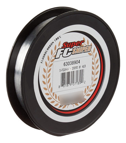 Sunline Super Fc Sniper Línea Pesca Fluorocarbono 7lb 660yd 0