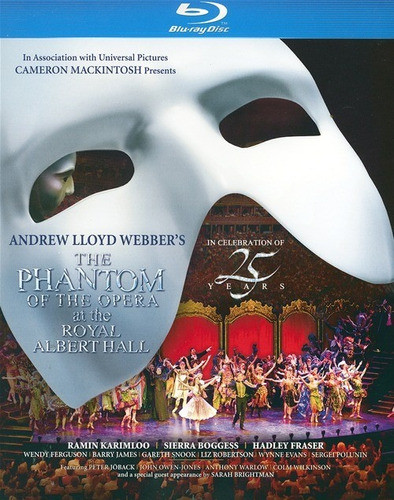 Blu-ray The Phantom Of The Opera Royal Albert Hall 25 Years 0