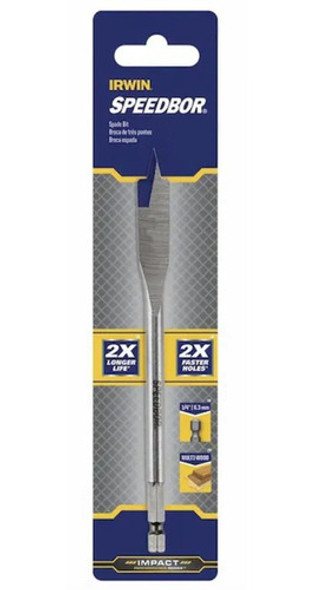 Mecha Pala Plana Alto Impacto 7/16 - 11mm Speedbor 4x Irwin 1