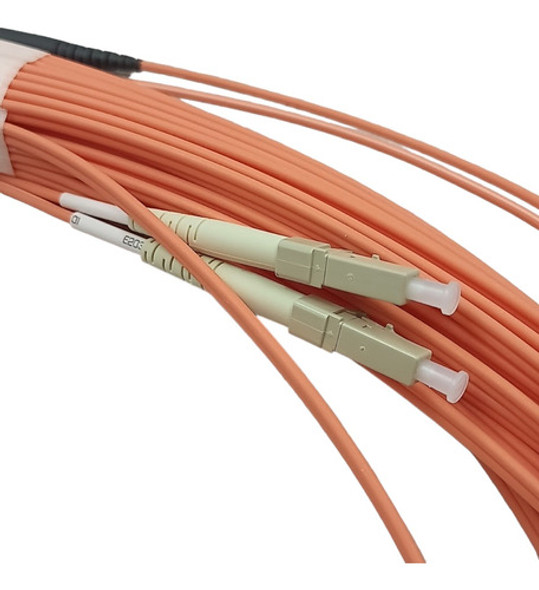 Cordão Óptico Duplex Mm 62,5/125 Lc-spc/st-spc 30m 1