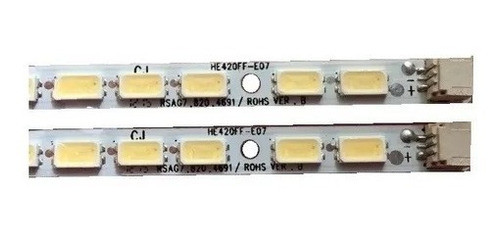 Tiras De Led He420ff-e07 Rsag7.820.4691 62led 475mm 1