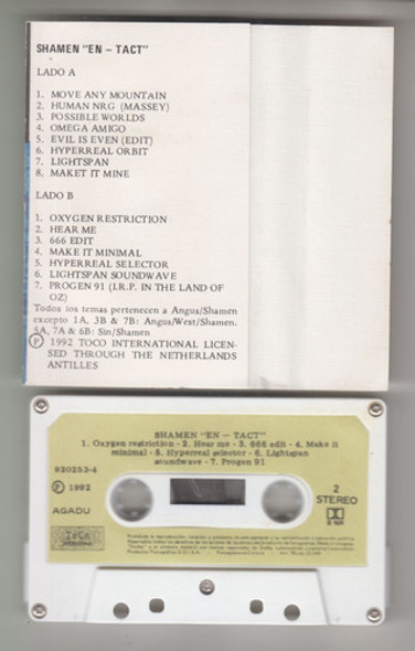 1992 Musica Electronica Cassete Shamen En-tact Uruguay Toco 1