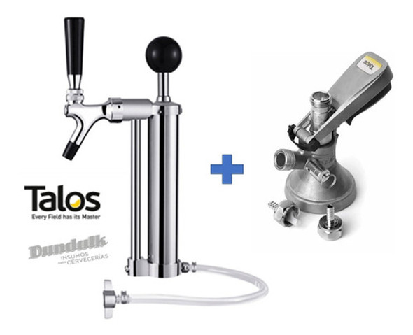 Party Pump Con Canilla + Conector G Todo Talos 1