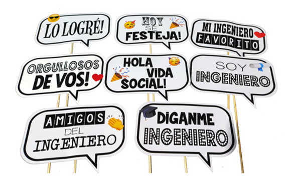 Props Selfie Ingeniero Cartelitos Recibida Ingenieria X8u 0 Props Selfie Ingeniero Cartelitos Recibida Ingenieria X8u 0