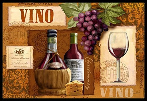 Tesoros De La Caroline Ptw2045jmat Vino Vino Mat 24 X 36 Int 0