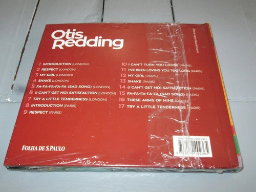 Cd Otis Redding Colecao Folha Soul & Blues 10 Brazil L50 1