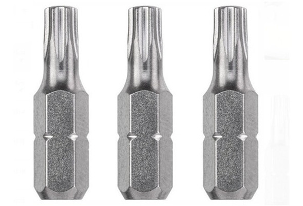 Puntas Industrial Steel Torx T 30 X 25 Mm X 3 Unidades Kwb 0