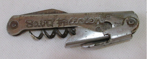 Antiguo Destap. Sacacorchos Navaja San Gines Saint Felicien 1