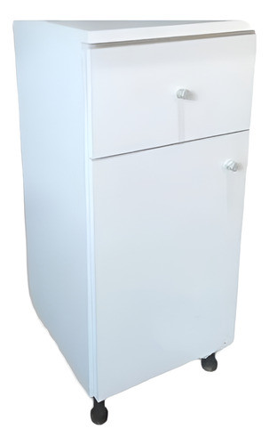 Mueble  Chico Baño 1 Puerta Y  Cajon Mdf Con Patas 0